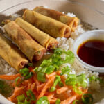Crispy Duck Spring Rolls